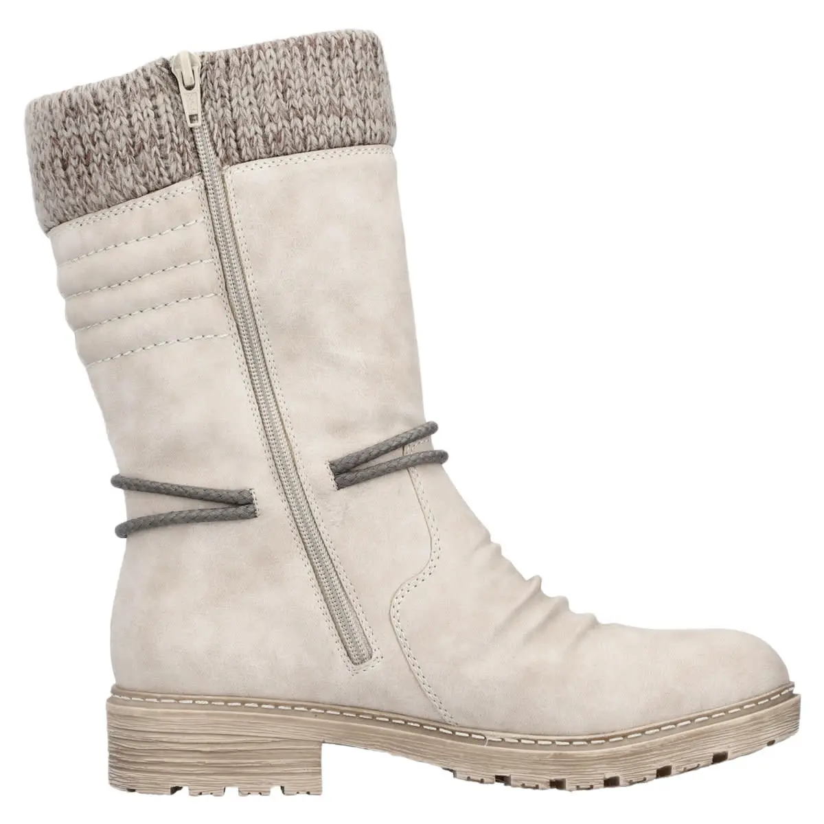 Rieker Stiefel Z4755 In Creme 5 Rieker Stiefel Z4755 In Creme – Bild 3
