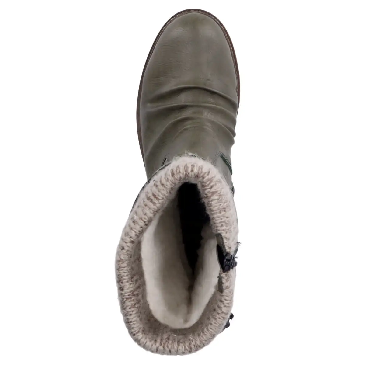 Rieker Stiefel Z4756 In Gruen 4 Rieker Stiefel Z4756 In Gruen – Bild 2