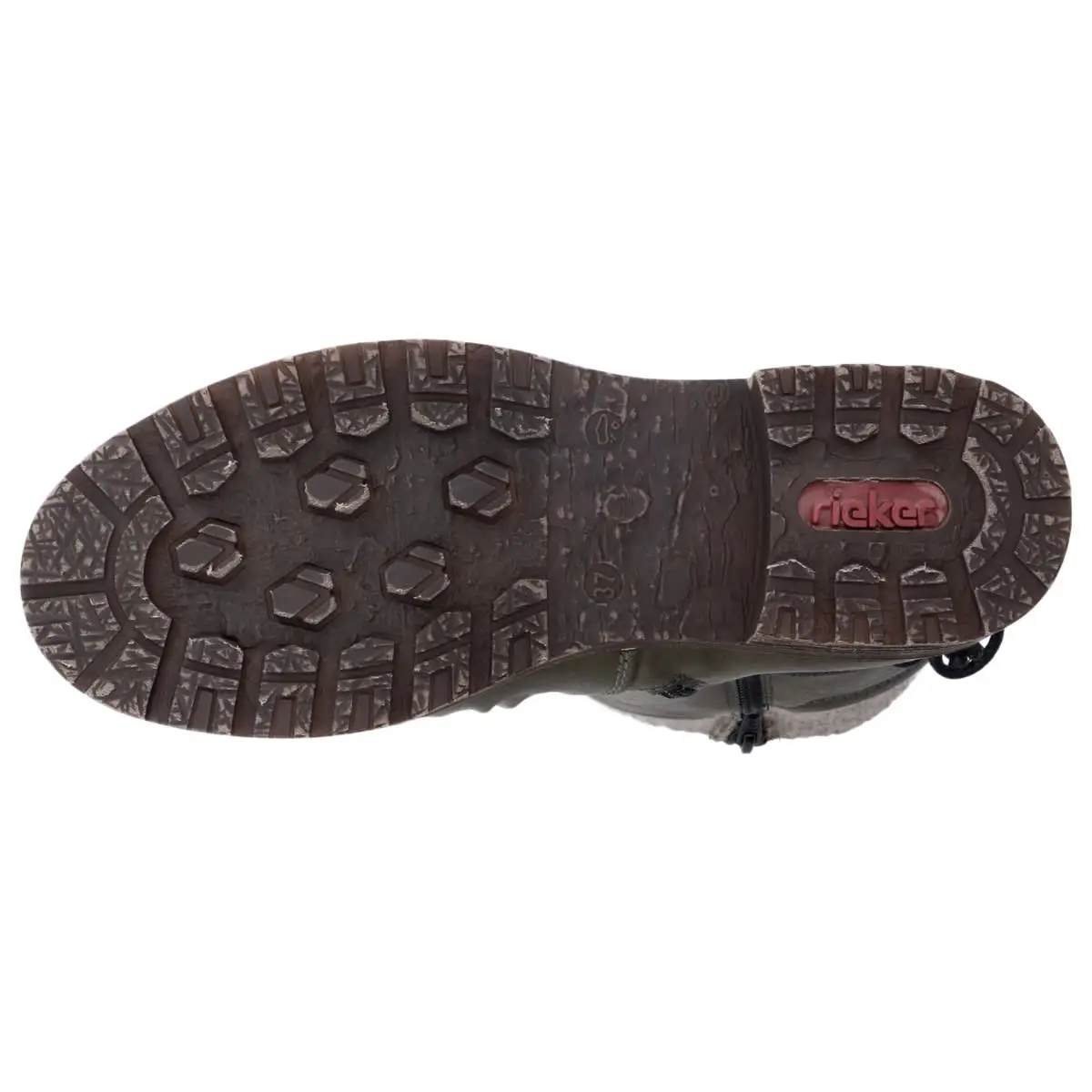 Rieker Stiefel Z4756 In Gruen 7 Rieker Stiefel Z4756 In Gruen – Bild 5