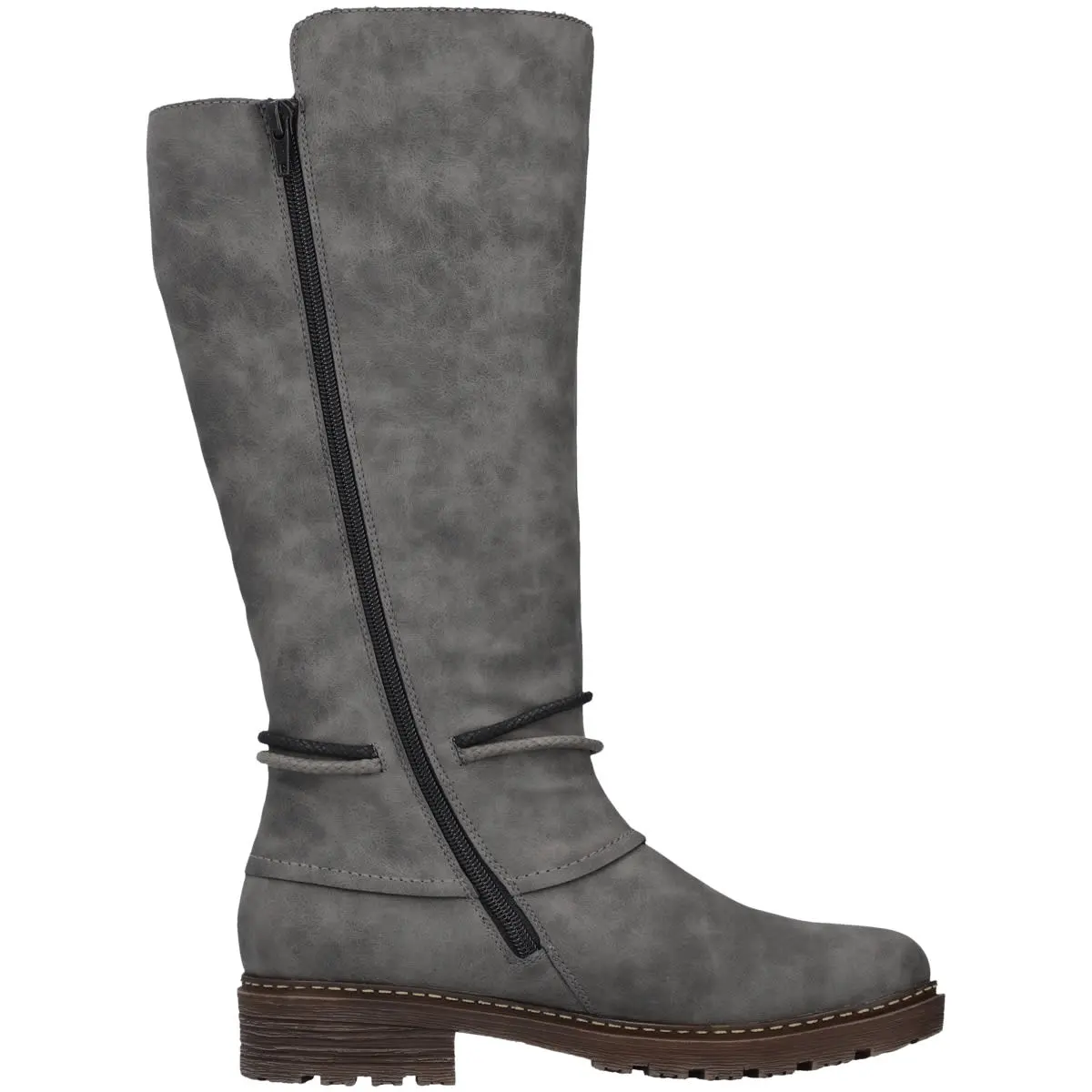 Rieker Stiefel Z4774 In Grau 5 Rieker Stiefel Z4774 In Grau – Bild 3