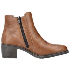 Rieker Stiefelette 70171 In Braun 9 Rieker Stiefelette 70171 In Braun -Rieker rieker stiefelette 70171 in braun 2