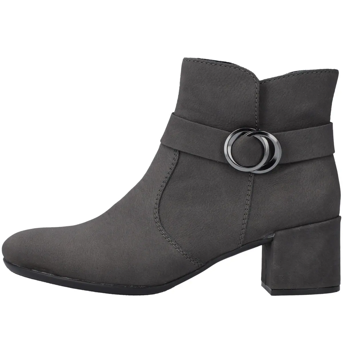 Rieker Stiefelette 70289 In Dunkelgrau 3 Rieker Stiefelette 70289 In Dunkelgrau
