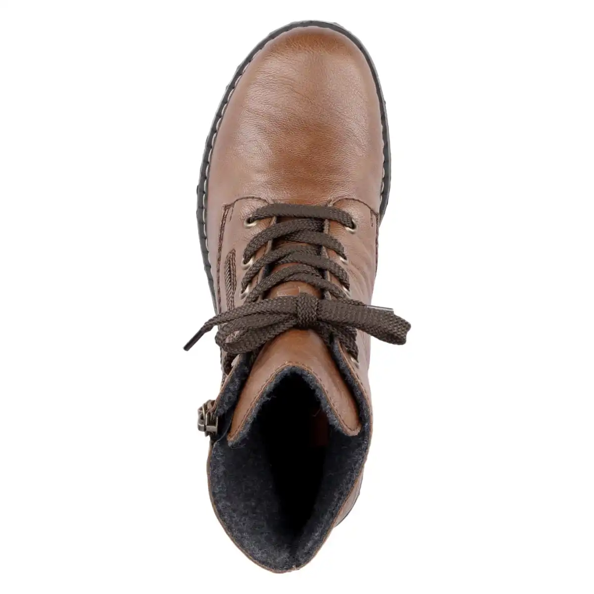 Rieker Stiefelette 71204 In Dunkelbraun 4 Rieker Stiefelette 71204 In Dunkelbraun – Bild 2