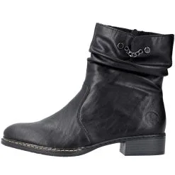 Rieker Stiefelette 73468 In Schwarz