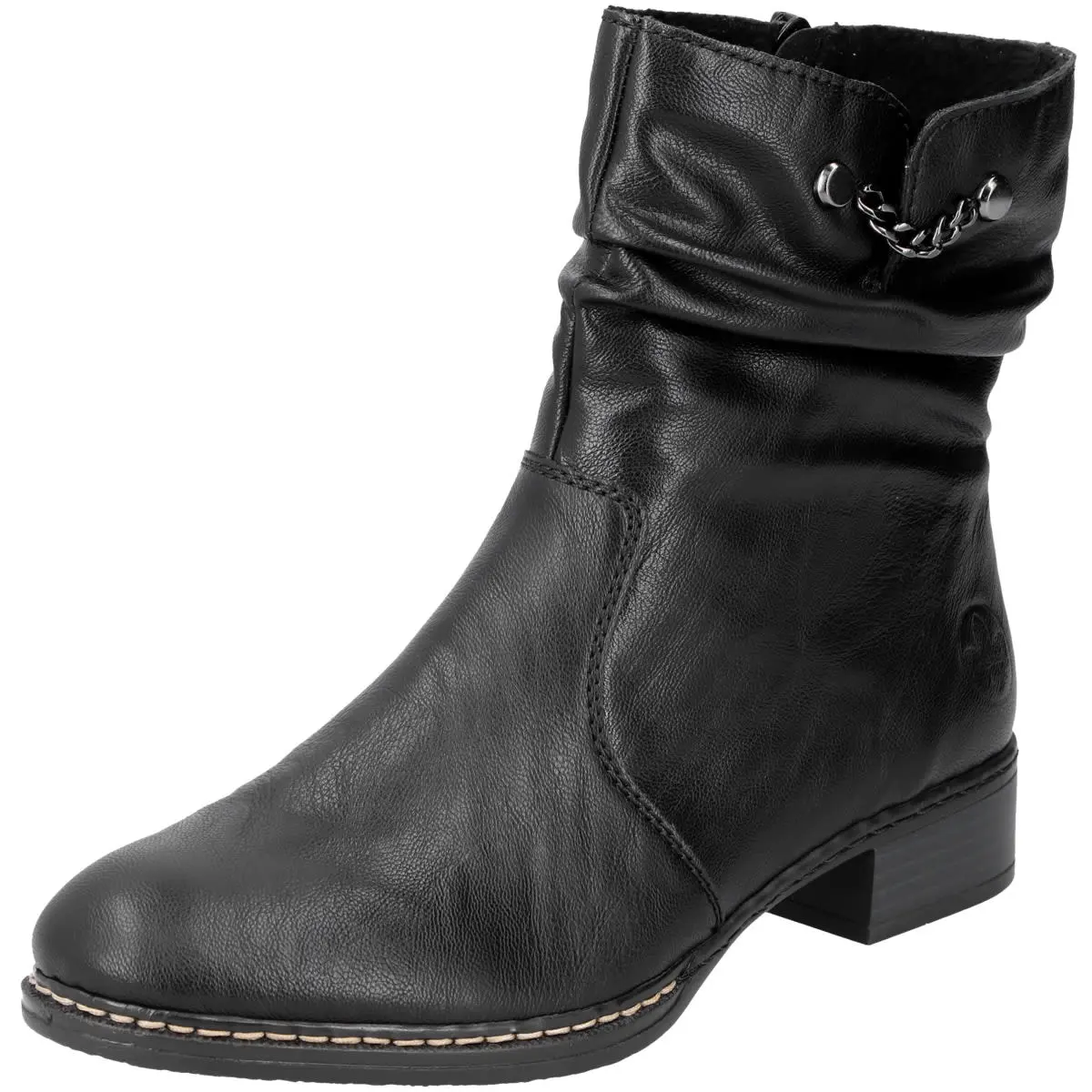 Rieker Stiefelette 73468 In Schwarz 5 Rieker Stiefelette 73468 In Schwarz – Bild 4