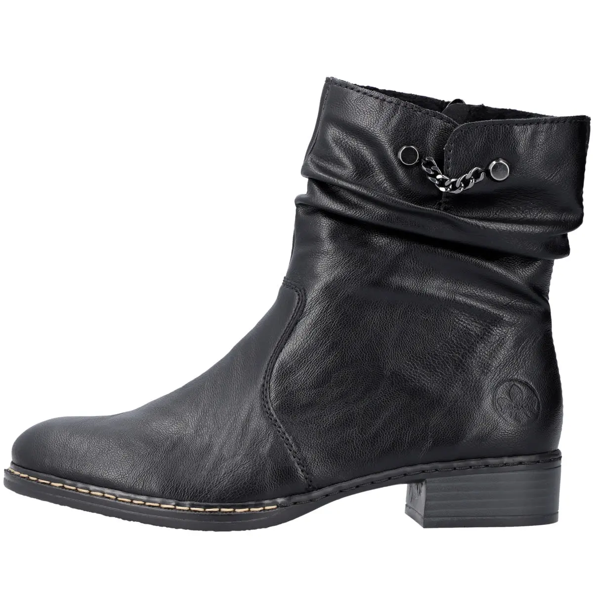 Rieker Stiefelette 73468 In Schwarz 2 Rieker Stiefelette 73468 In Schwarz