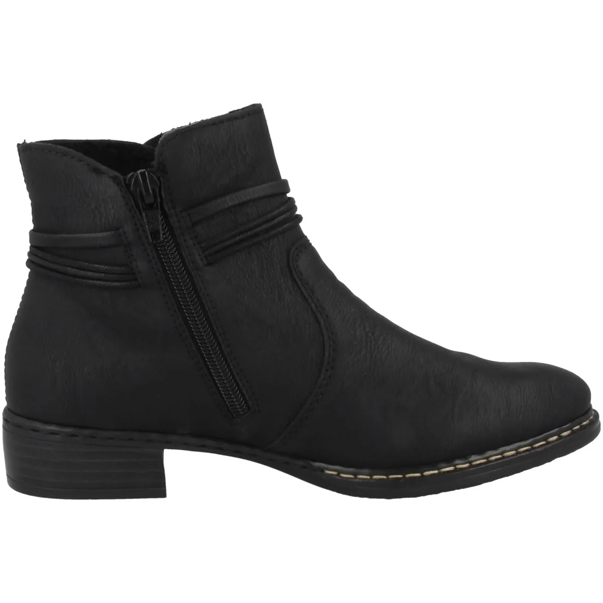 Rieker Stiefelette 73488 In Schwarz 5 Rieker Stiefelette 73488 In Schwarz – Bild 3
