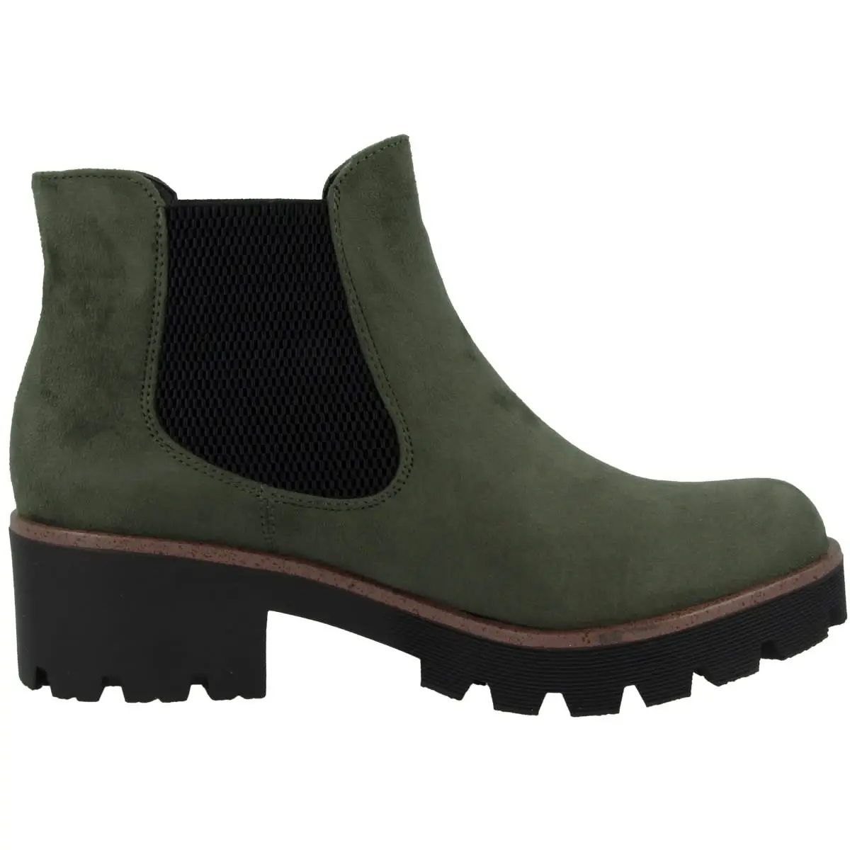 Rieker Stiefelette 99284 In Gruen 5 Rieker Stiefelette 99284 In Gruen – Bild 3
