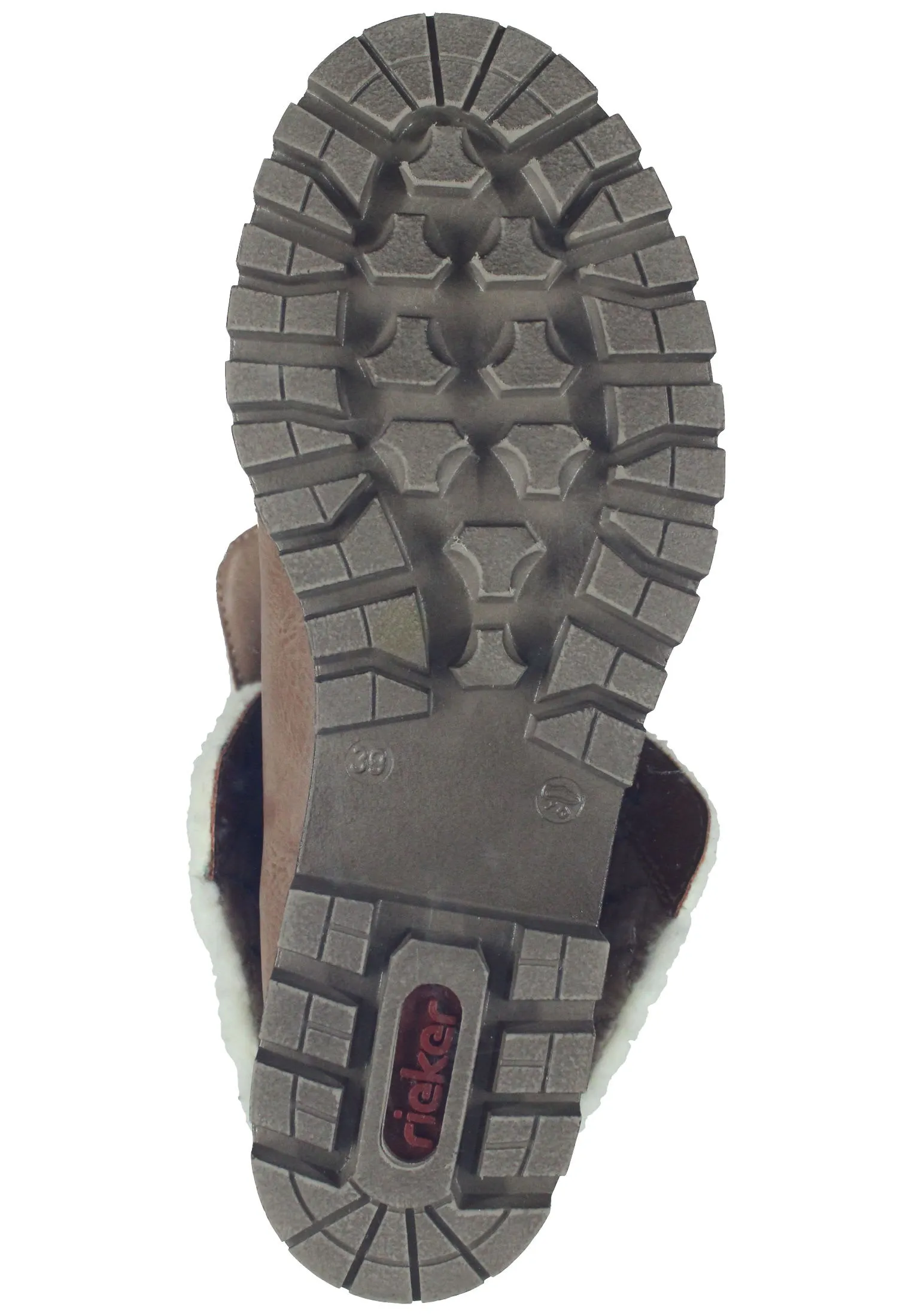 Rieker Stiefelette In Braun/Beige 9 Rieker Stiefelette In Braun/Beige – Bild 7