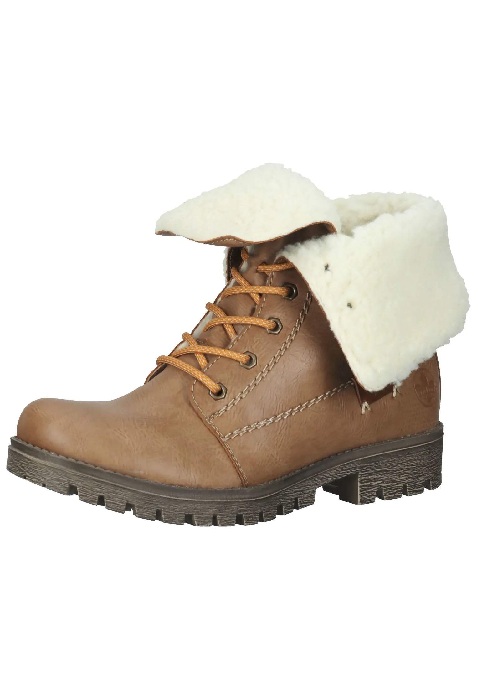 Rieker Stiefelette In Braun/Beige 3 Rieker Stiefelette In Braun/Beige