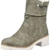 Rieker Stiefelette In Dunkelgrün -Rieker rieker stiefelette in dunkelgrun