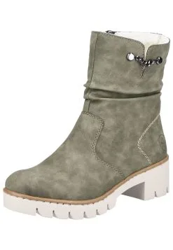 Rieker Stiefelette In Dunkelgrün