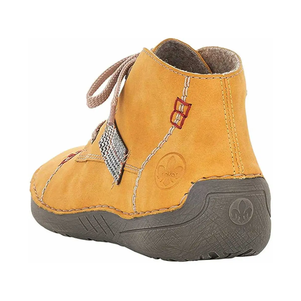 Rieker Stiefelette In Gelb 5 Rieker Stiefelette In Gelb – Bild 3