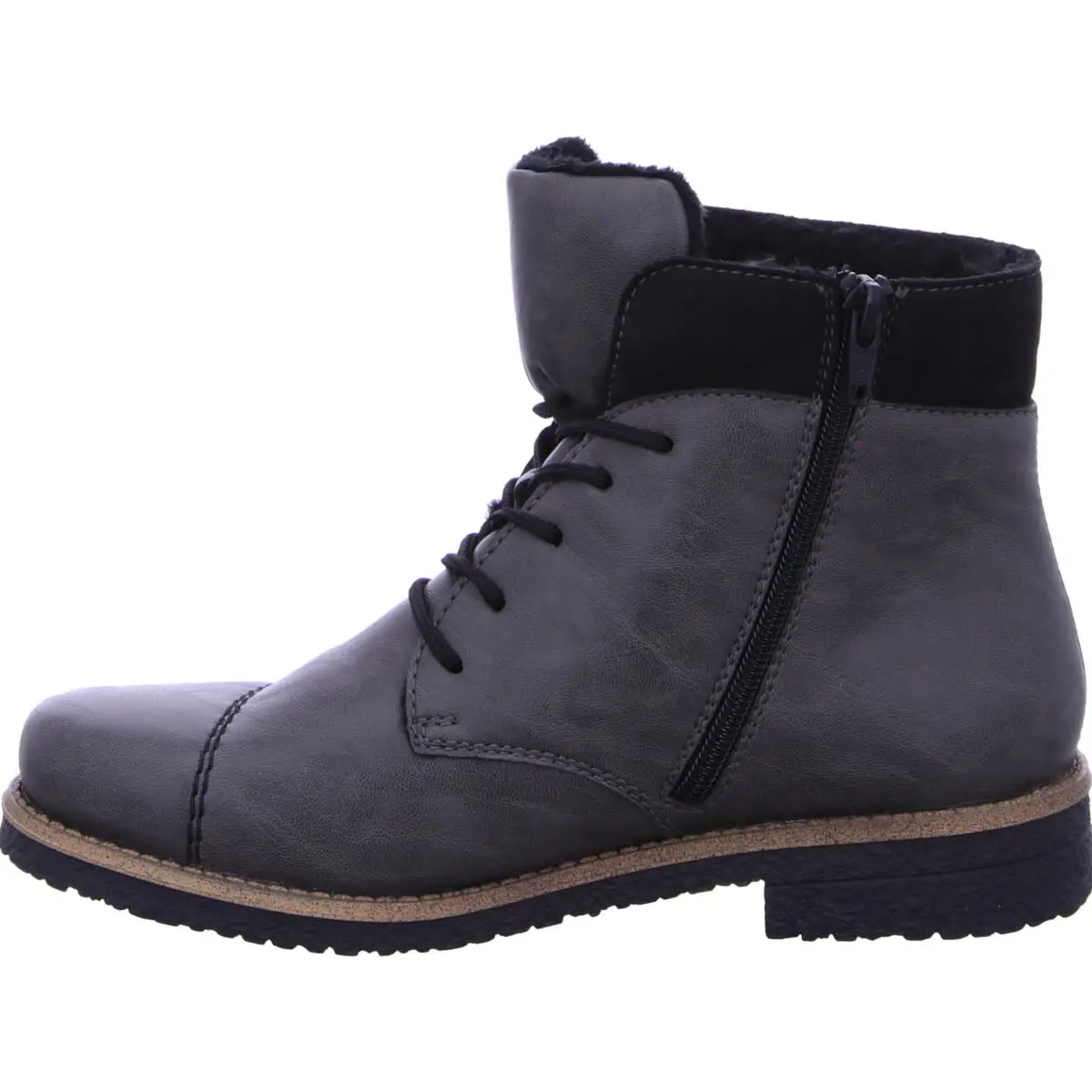 Rieker Stiefelette In Grau 4 Rieker Stiefelette In Grau – Bild 2