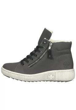 Rieker Stiefelette In Grau/Schwarz 10 Rieker Stiefelette In Grau/Schwarz -Rieker rieker stiefelette in grau schwarz 1