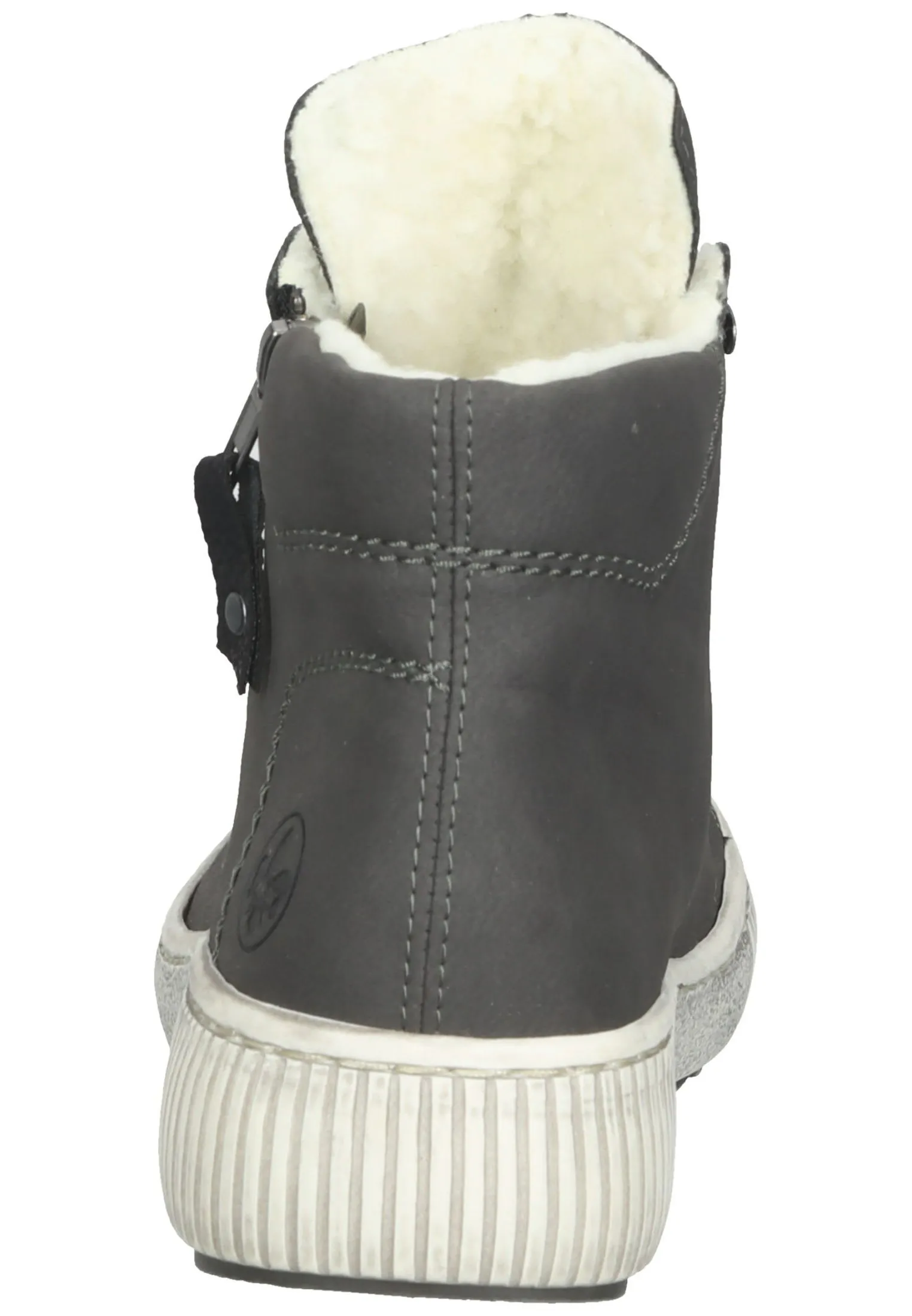 Rieker Stiefelette In Grau/Schwarz 7 Rieker Stiefelette In Grau/Schwarz – Bild 5