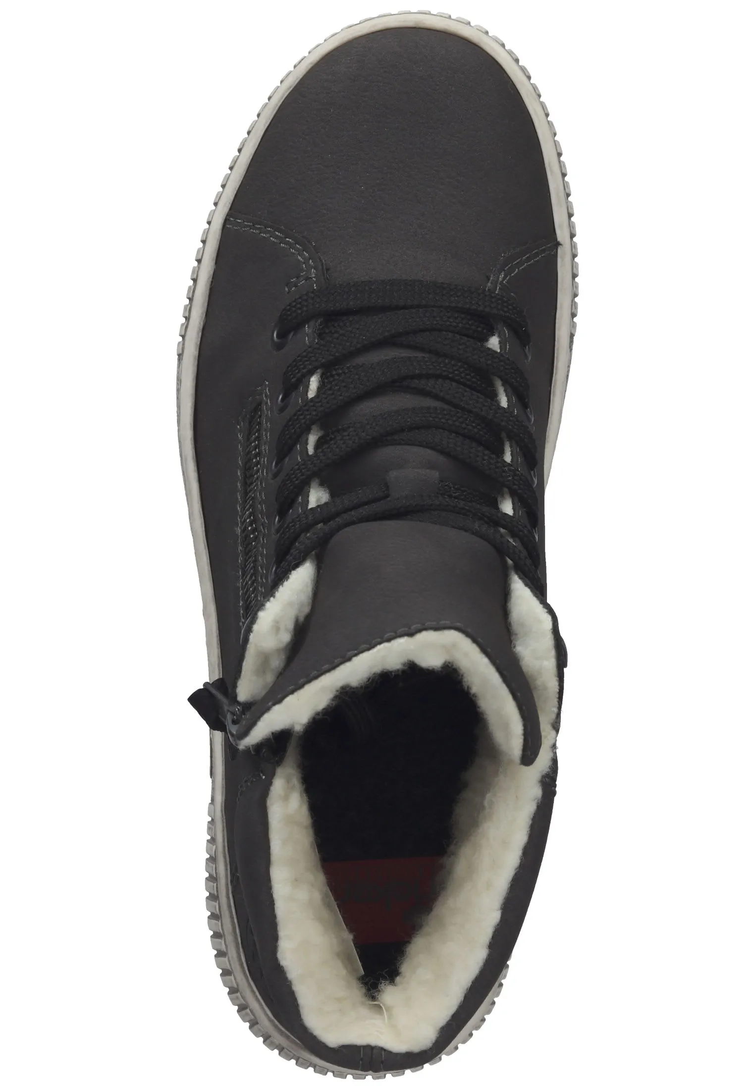 Rieker Stiefelette In Grau/Schwarz 8 Rieker Stiefelette In Grau/Schwarz – Bild 6