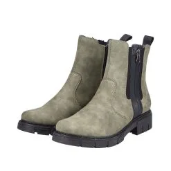 Rieker Stiefelette In Grün -Rieker rieker stiefelette in grun 13