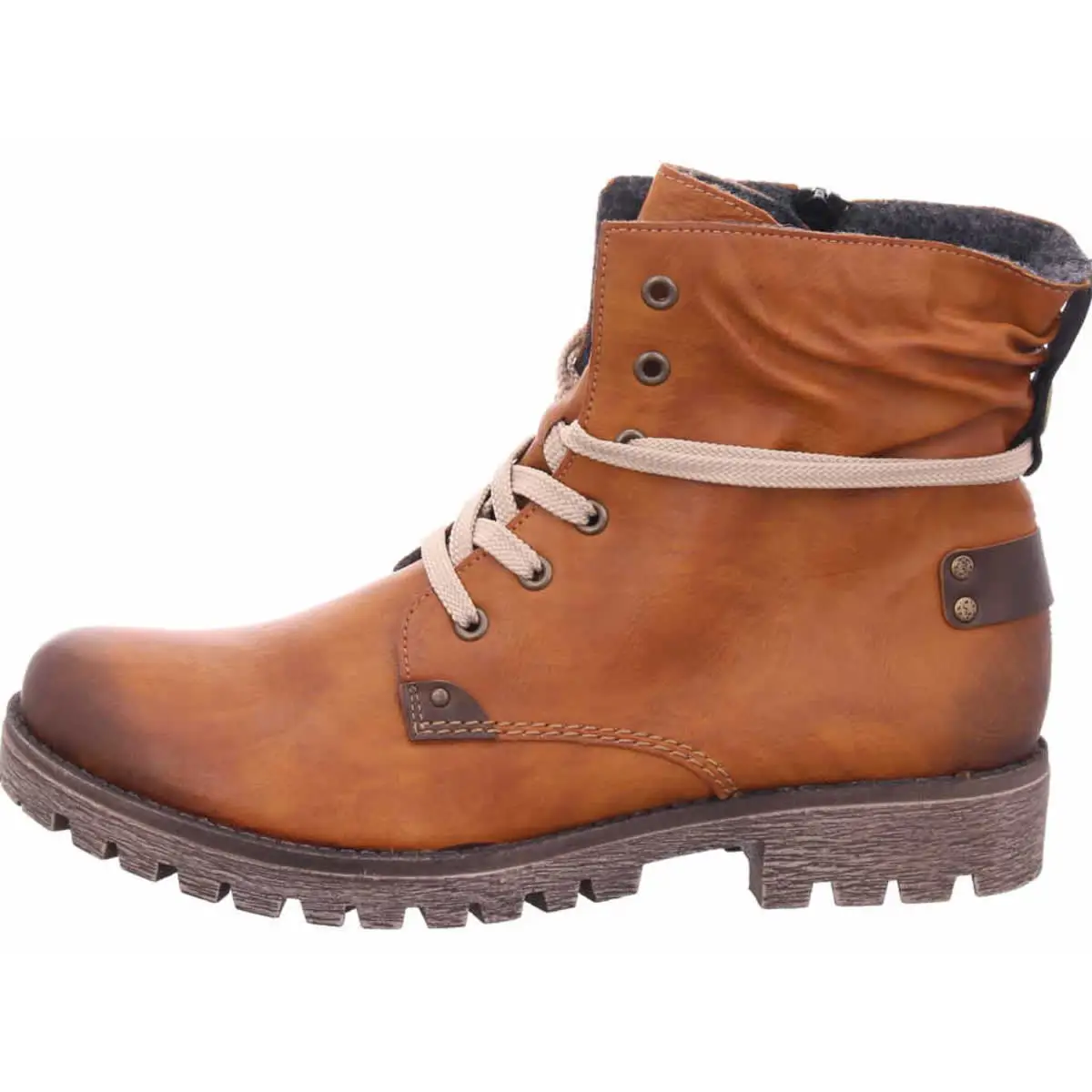 Rieker Stiefelette In Mittel-braun 4 Rieker Stiefelette In Mittel-braun – Bild 2