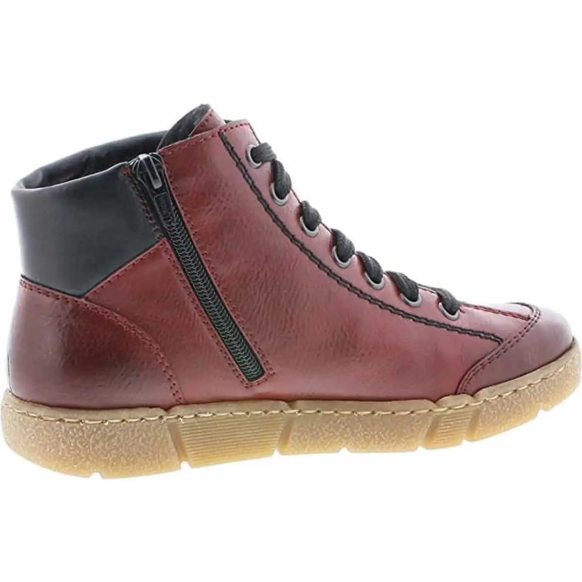 Rieker Stiefelette In Rot 6 Rieker Stiefelette In Rot – Bild 4