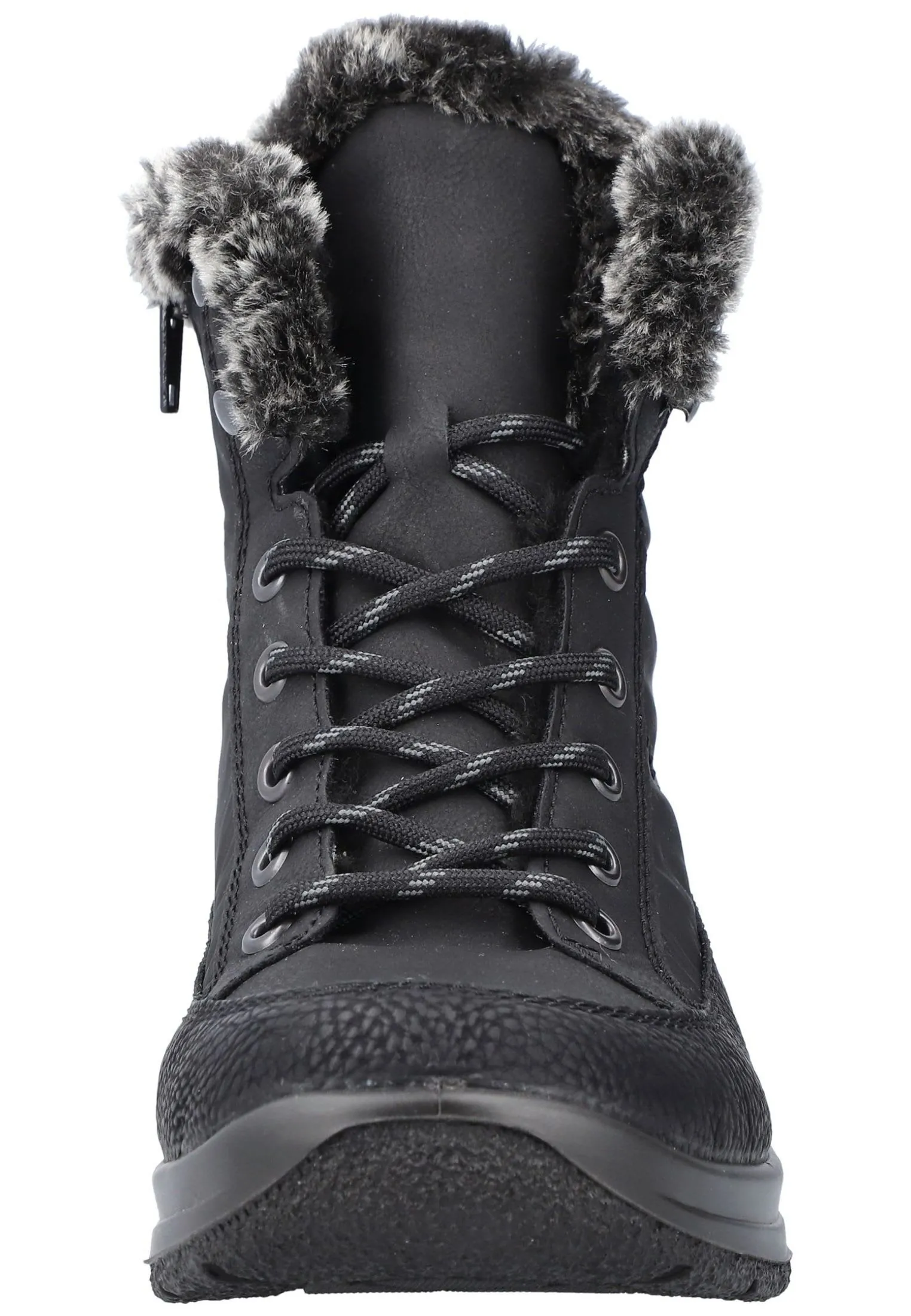 Rieker Stiefelette In Schwarz/grau 6 Rieker Stiefelette In Schwarz/grau – Bild 4