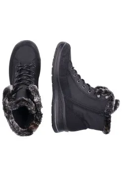 Rieker Stiefelette In Schwarz/grau 14 Rieker Stiefelette In Schwarz/grau -Rieker rieker stiefelette in schwarz grau 5