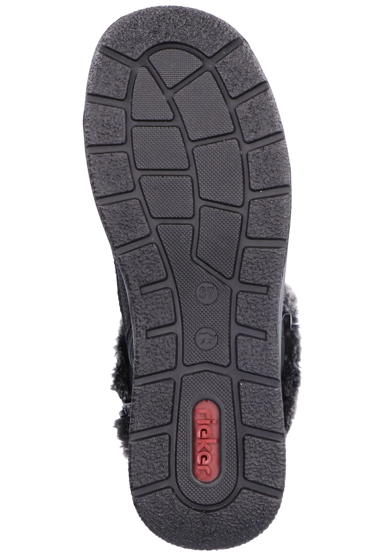 Rieker Stiefelette In Schwarz/grau 9 Rieker Stiefelette In Schwarz/grau – Bild 7