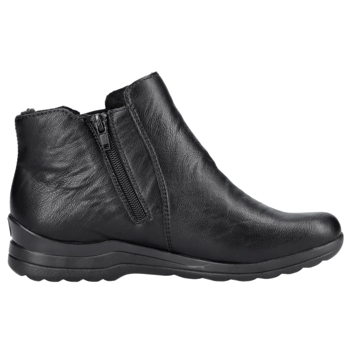 Rieker Stiefelette L1882 In Schwarz 5 Rieker Stiefelette L1882 In Schwarz – Bild 3