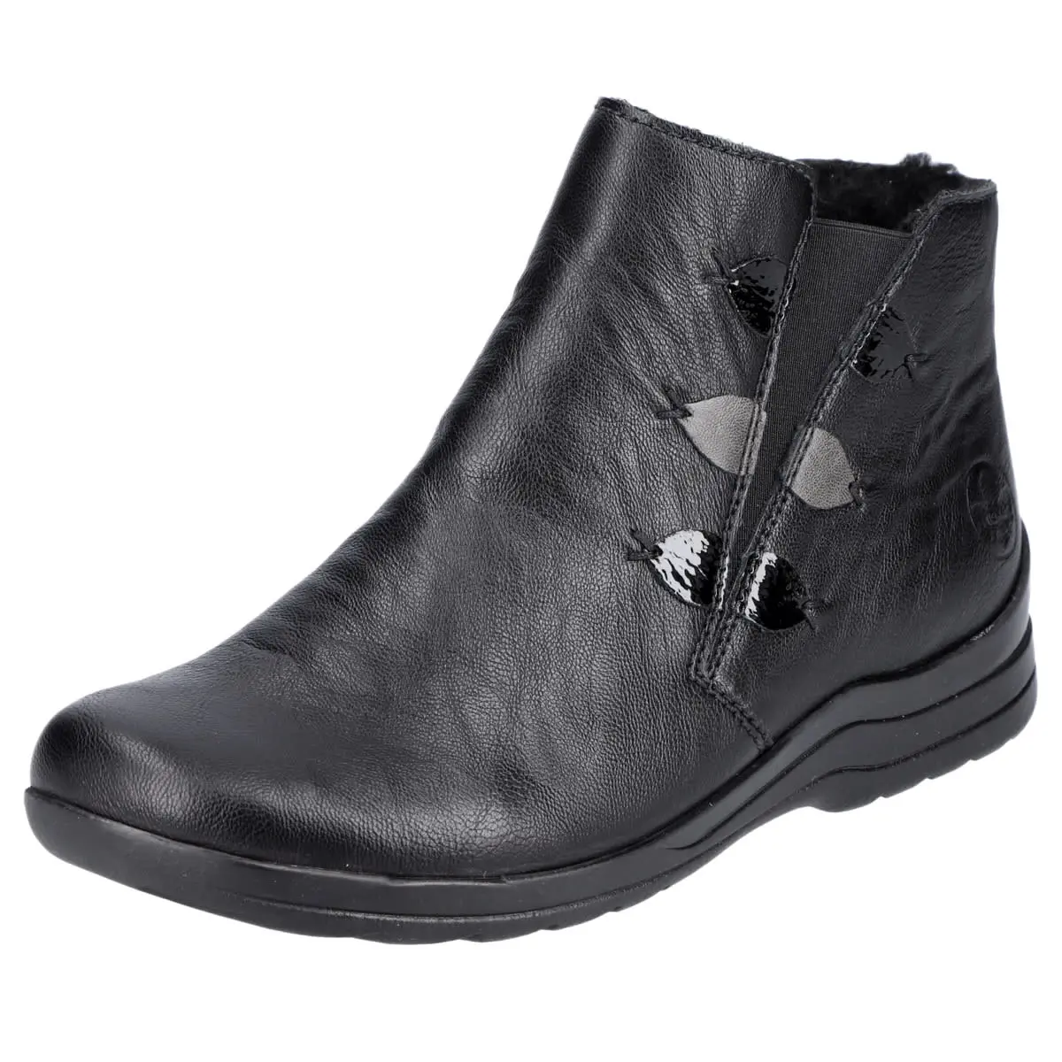 Rieker Stiefelette L1882 In Schwarz 6 Rieker Stiefelette L1882 In Schwarz – Bild 4