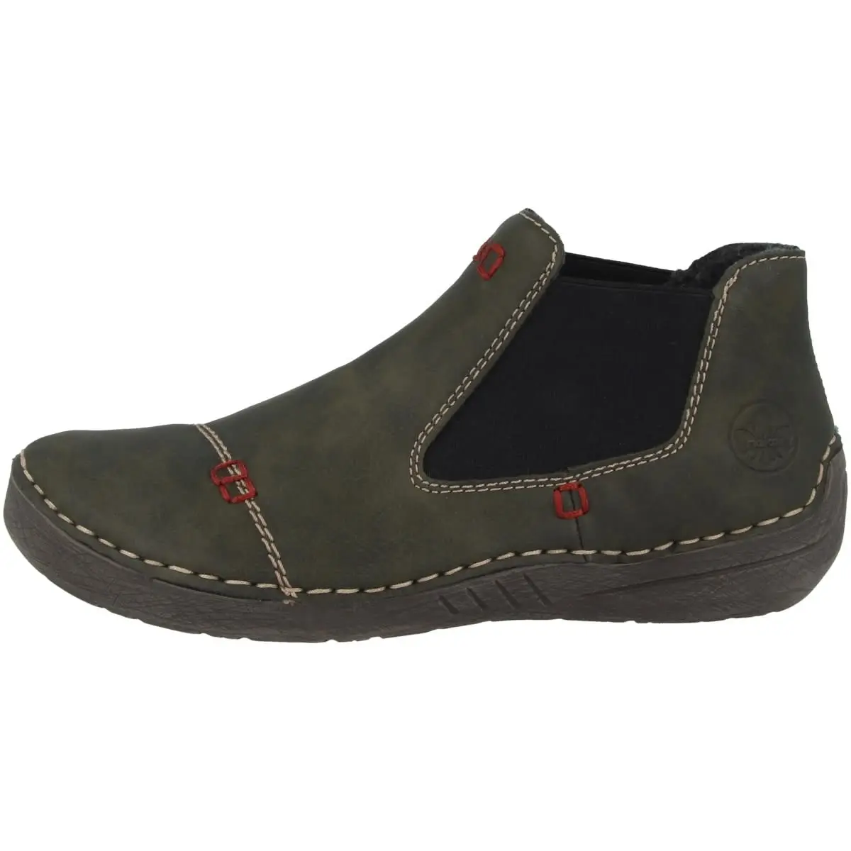 Rieker Stiefelette Montenegro In Gruen 3 Rieker Stiefelette Montenegro In Gruen
