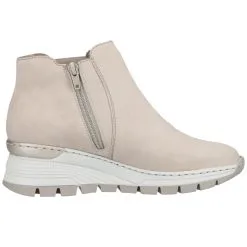 Rieker Stiefelette N8361 In Creme -Rieker rieker stiefelette n8361 in creme 2