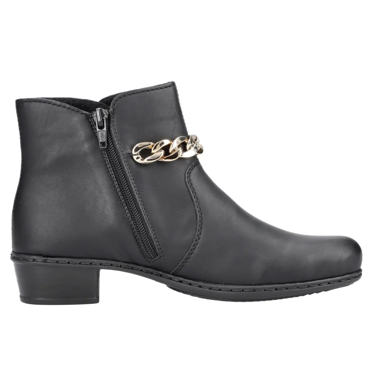 Rieker Stiefelette Y0772 In Schwarz 5 Rieker Stiefelette Y0772 In Schwarz – Bild 3
