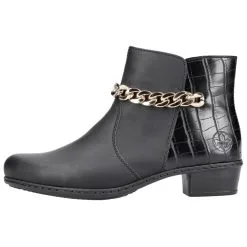 Rieker Stiefelette Y0772 In Schwarz