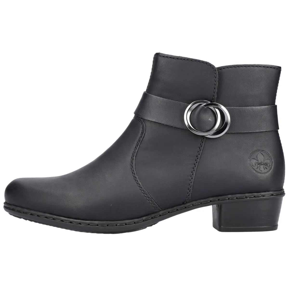 Rieker Stiefelette Y0775 In Schwarz 3 Rieker Stiefelette Y0775 In Schwarz