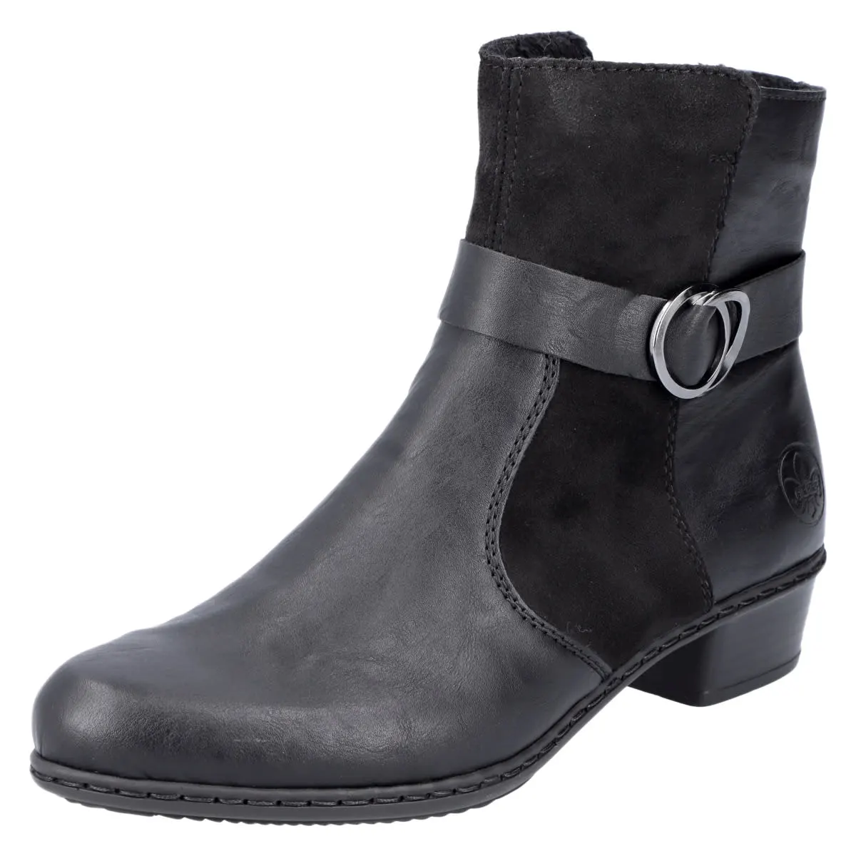 Rieker Stiefelette Y0777 In Schwarz 6 Rieker Stiefelette Y0777 In Schwarz – Bild 4