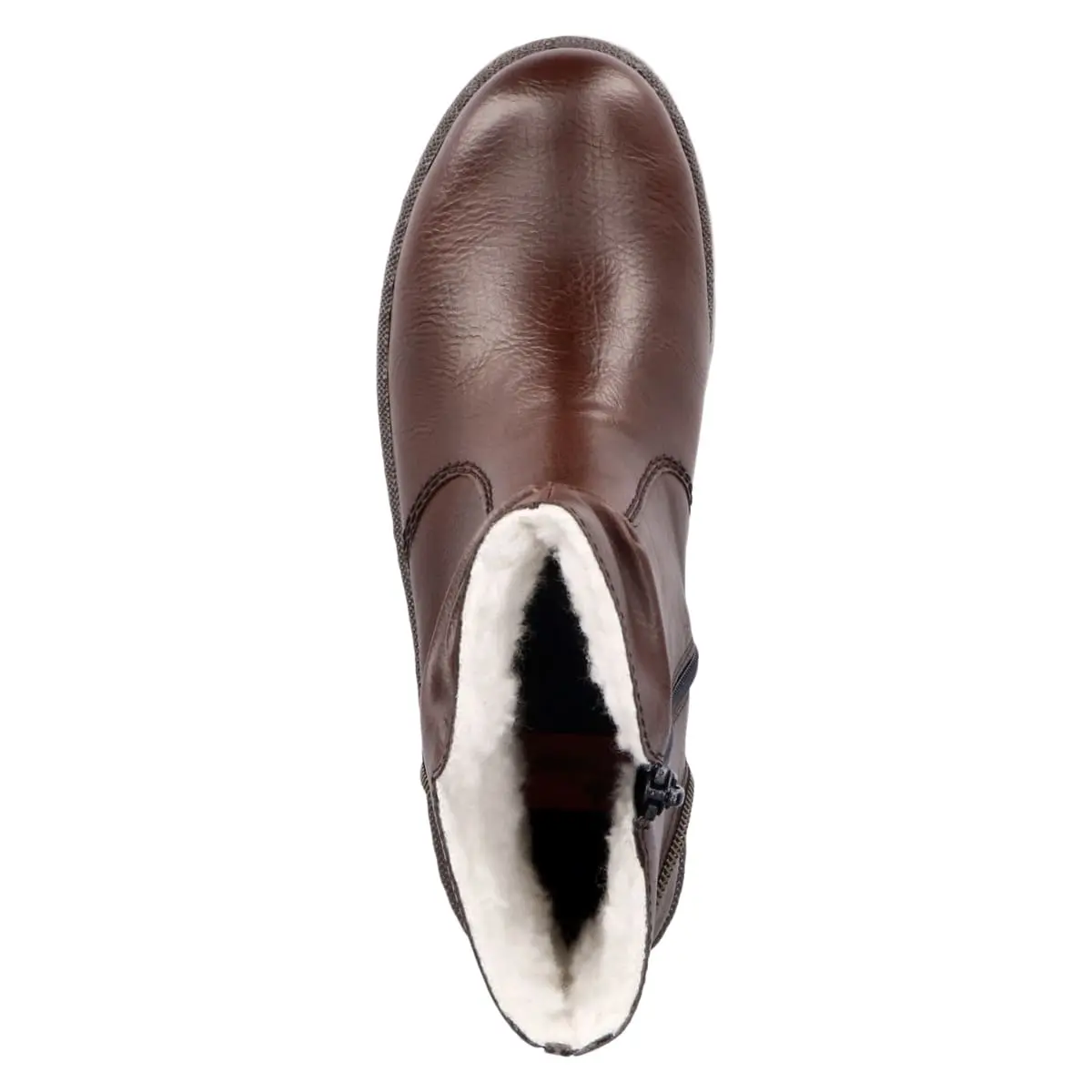 Rieker Stiefelette Y7451 In Dunkelbraun 4 Rieker Stiefelette Y7451 In Dunkelbraun – Bild 2