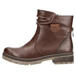 Rieker Stiefelette Y7451 In Dunkelbraun