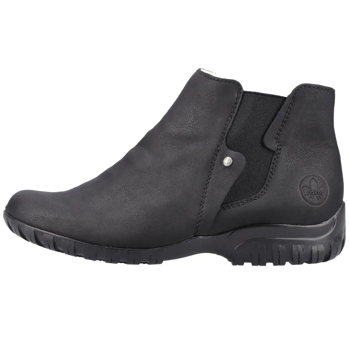 Rieker Stiefelette Z4661 In Schwarz 3 Rieker Stiefelette Z4661 In Schwarz
