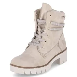 Rieker -Rieker rieker stiefeletten in beige 7