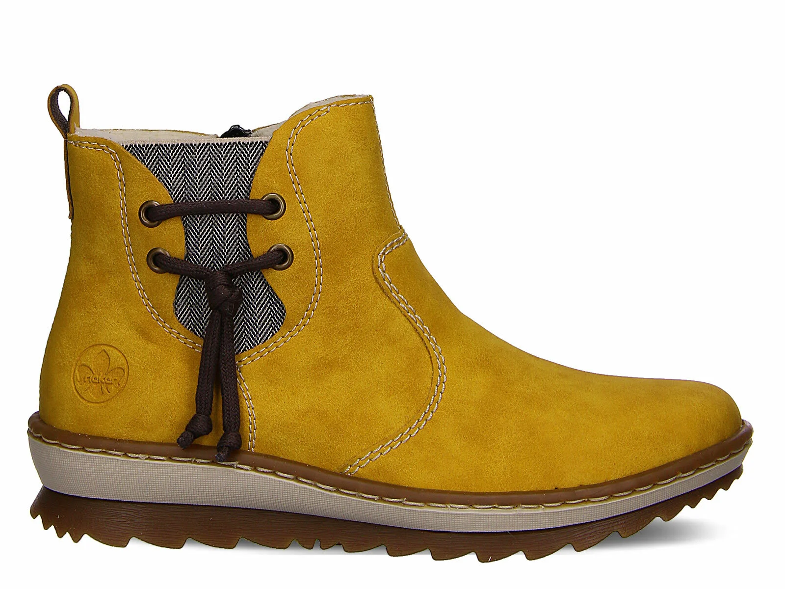 Rieker Stiefeletten In Gelb 4 Rieker Stiefeletten In Gelb – Bild 2