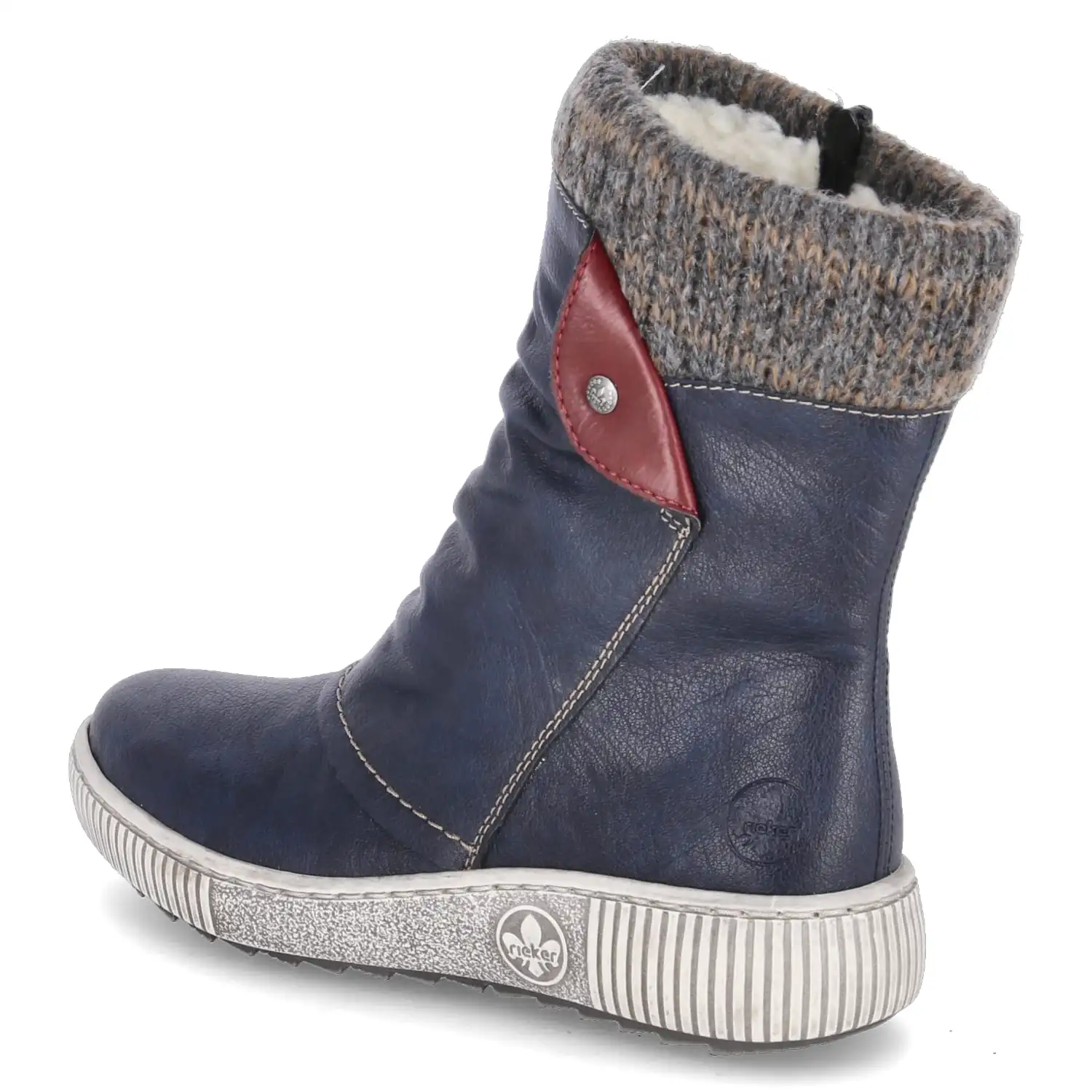Rieker Winterboots In Blau 5 Rieker Winterboots In Blau – Bild 3