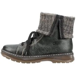 Rieker Winterschuhe Z2042 In Dunkelgruen