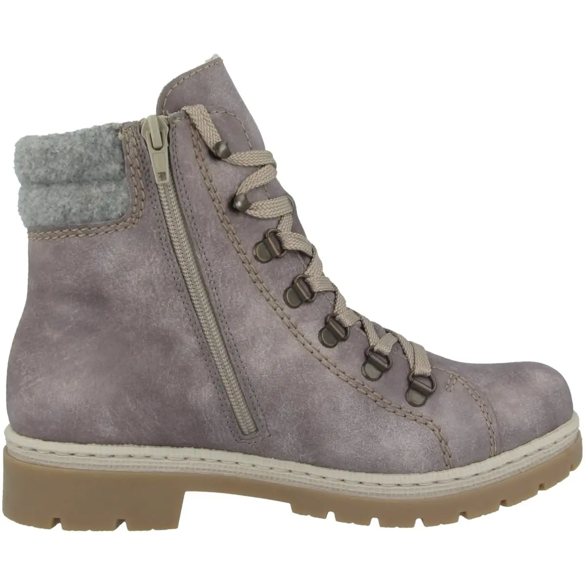 Rieker Winterstiefel Kirkless-Filz-Ambor In Grau 5 Rieker Winterstiefel Kirkless-Filz-Ambor In Grau – Bild 3