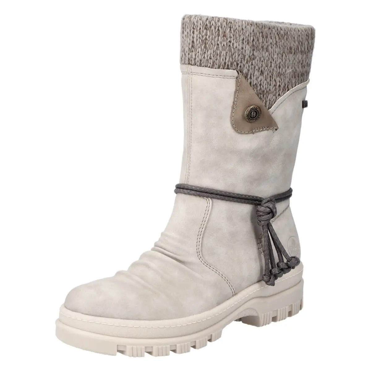 Rieker Winterstiefel X8283 In Creme 6 Rieker Winterstiefel X8283 In Creme – Bild 4