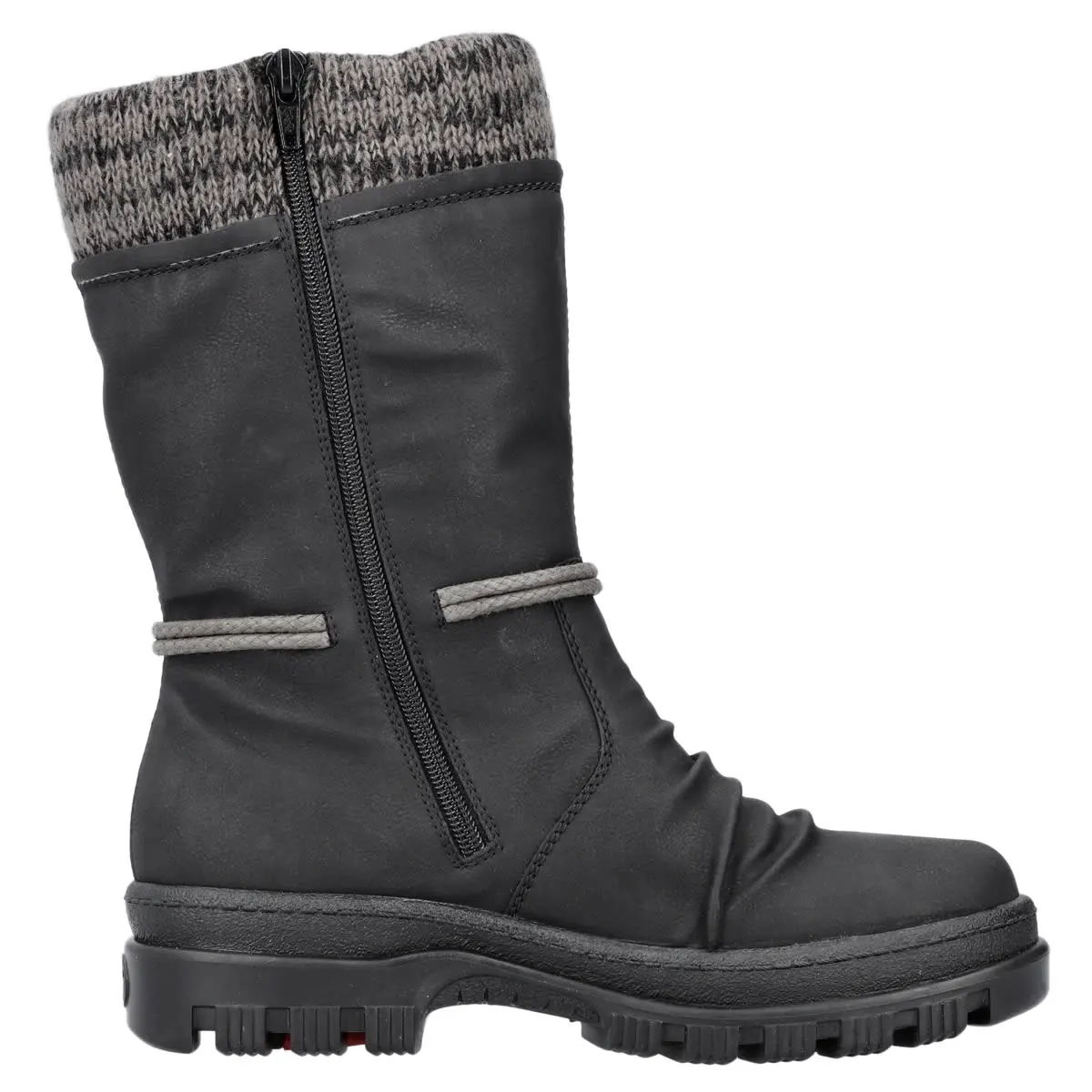 Rieker Winterstiefel X8283 In Schwarz 5 Rieker Winterstiefel X8283 In Schwarz – Bild 3
