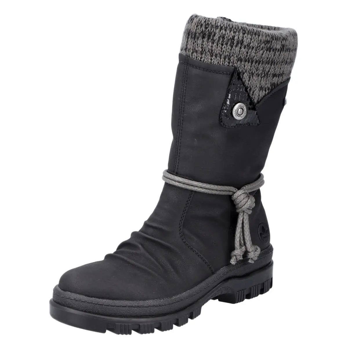 Rieker Winterstiefel X8283 In Schwarz 6 Rieker Winterstiefel X8283 In Schwarz – Bild 4