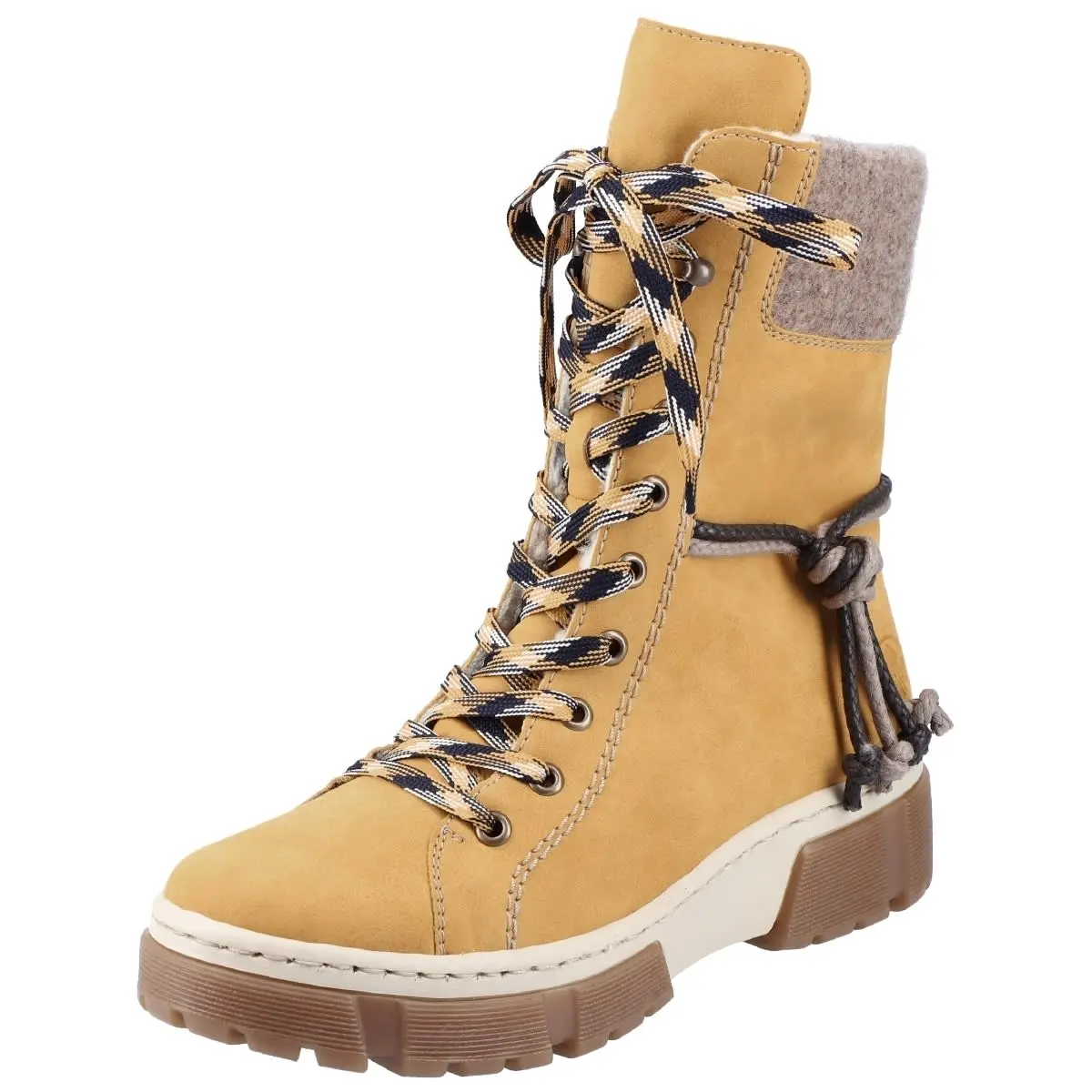 Rieker Winterstiefel X8618 In Gelb 6 Rieker Winterstiefel X8618 In Gelb – Bild 4
