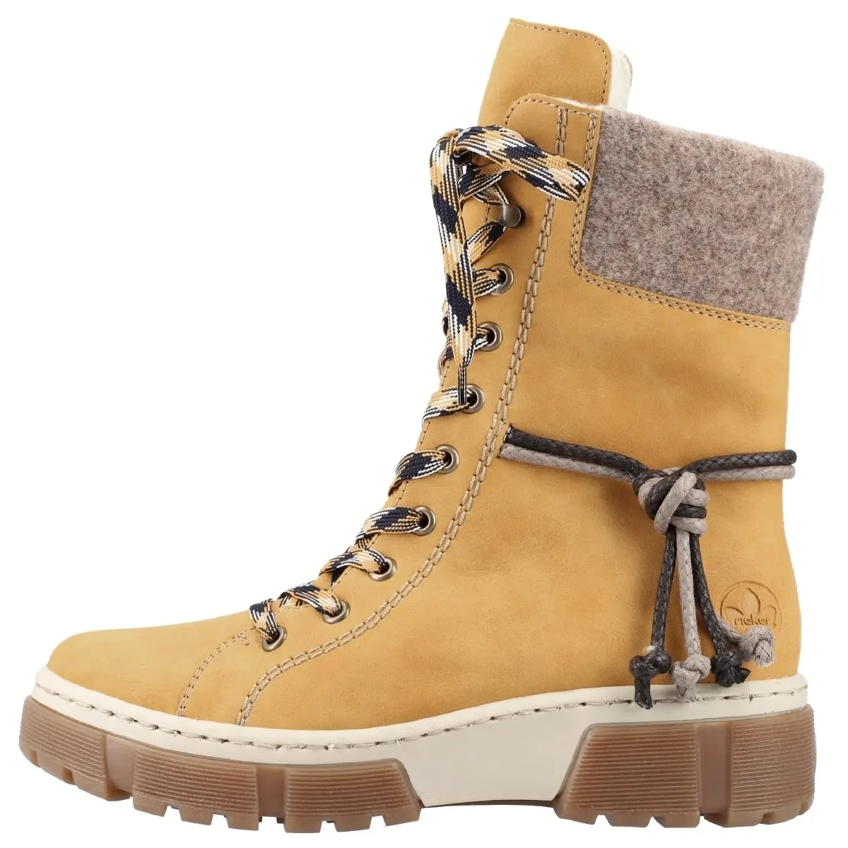 Rieker Winterstiefel X8618 In Gelb 3 Rieker Winterstiefel X8618 In Gelb