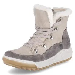 Rieker -Rieker rieker winterstiefeletten in beige 1