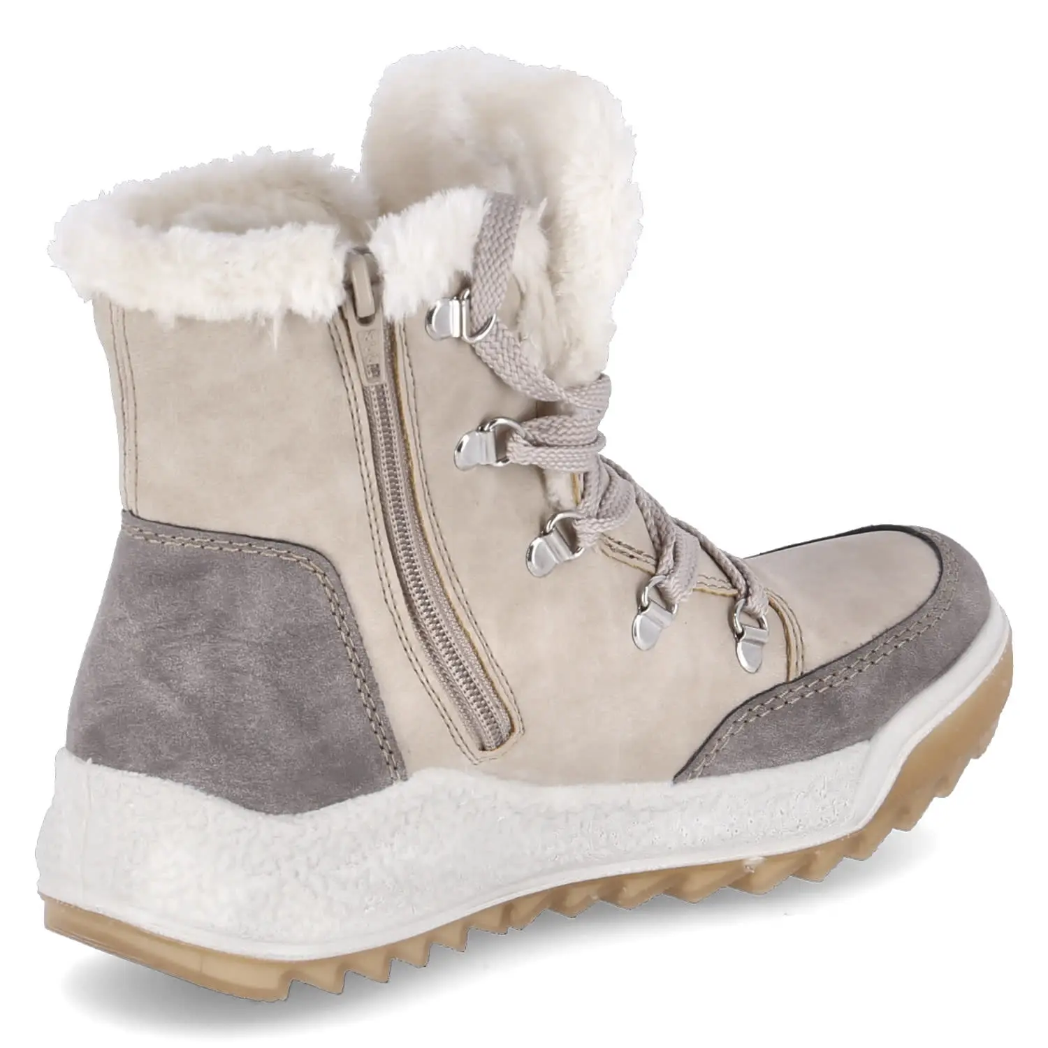 Rieker Winterstiefeletten In Beige 6 Rieker Winterstiefeletten In Beige – Bild 4